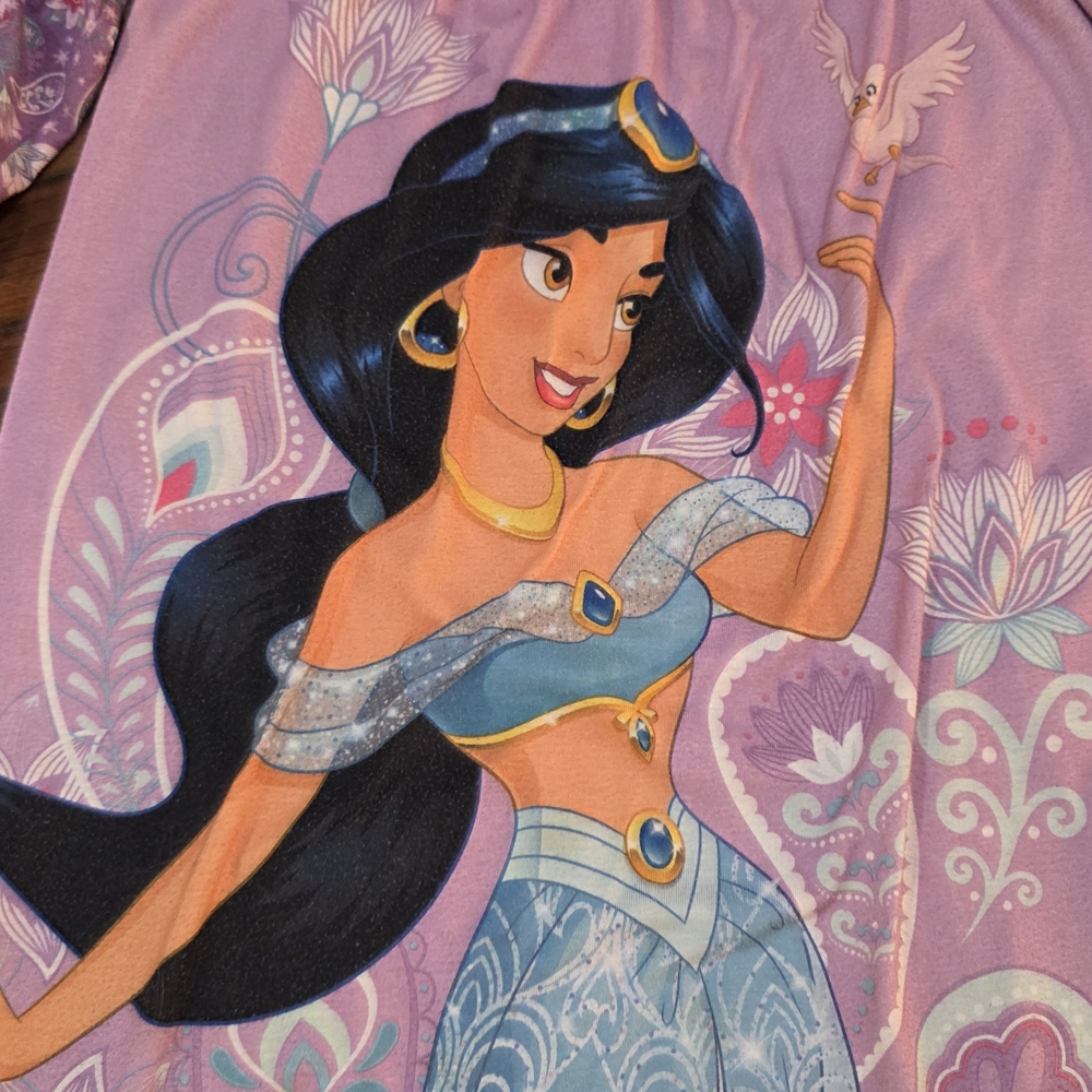 Disney Purple and Pink Jasmine Long Sleeve Dress - Picture 4 of 9
